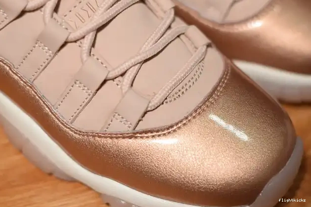 AH7860-105 GS Low Air Jordan 11 Rose Gold 0701